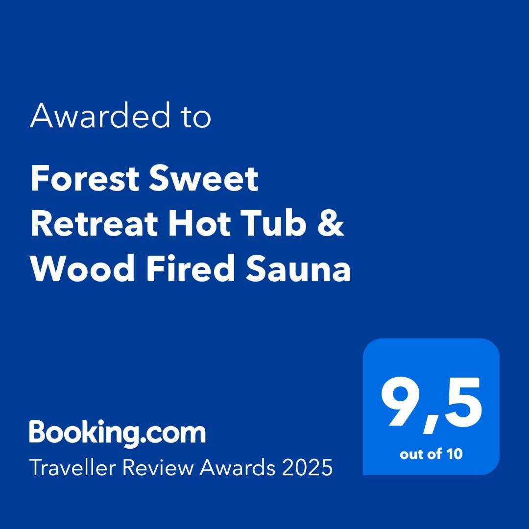 Forest Sweet Retreat Hot Tub & Wood Fired Sauna Ucluelet Bagian luar foto